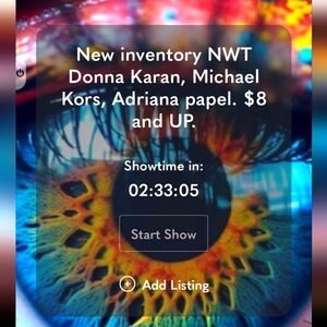 Hello friends welcome to my show! Items new with tags.